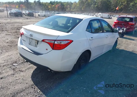 2015 Toyota Corolla S Plus from USA, damaged, VIN 2T1BURHE7FC318035